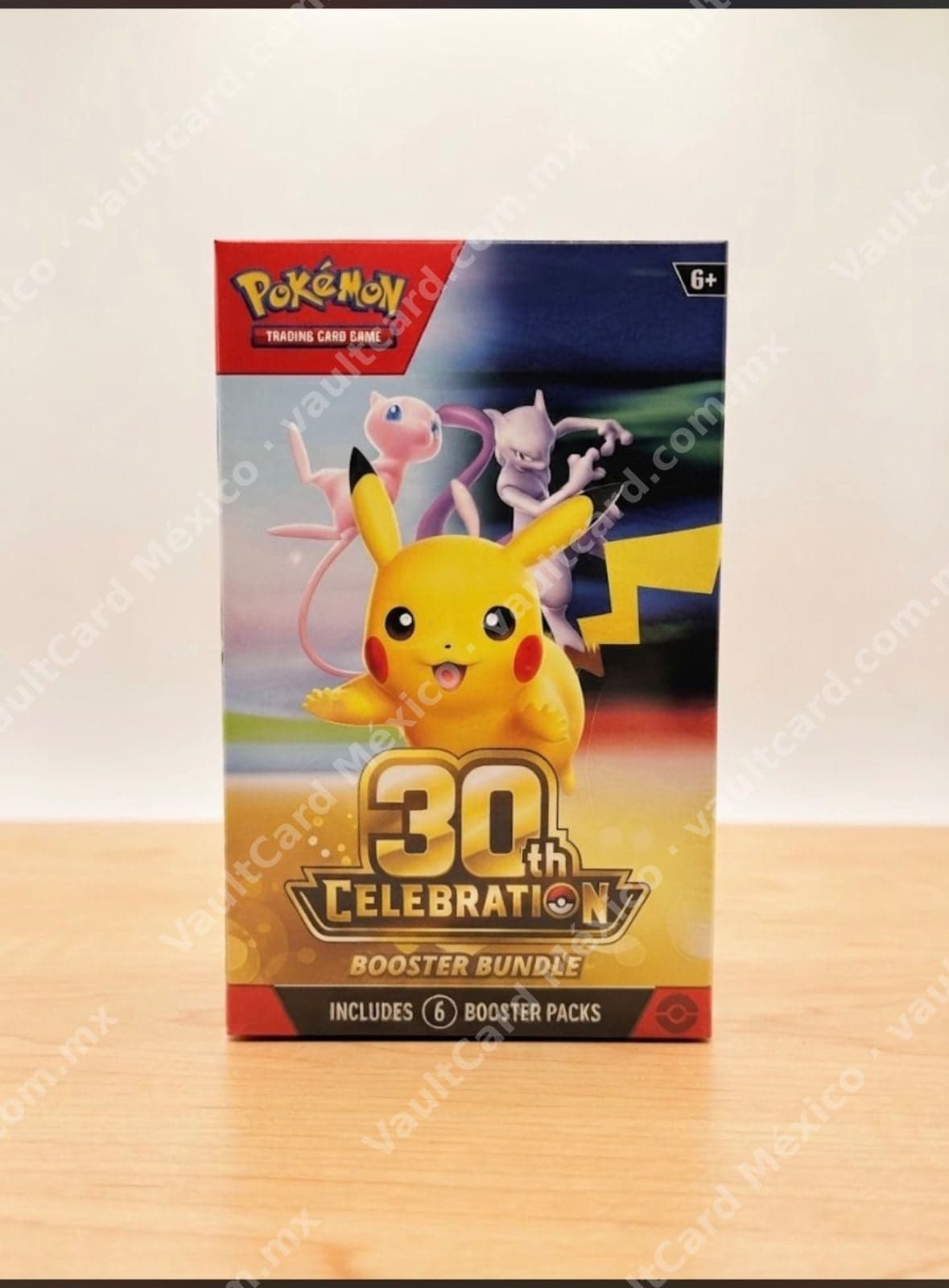 Pokémon TCG 30th Celebration Booster Bundle - 6 Sobres Sellado Inglés