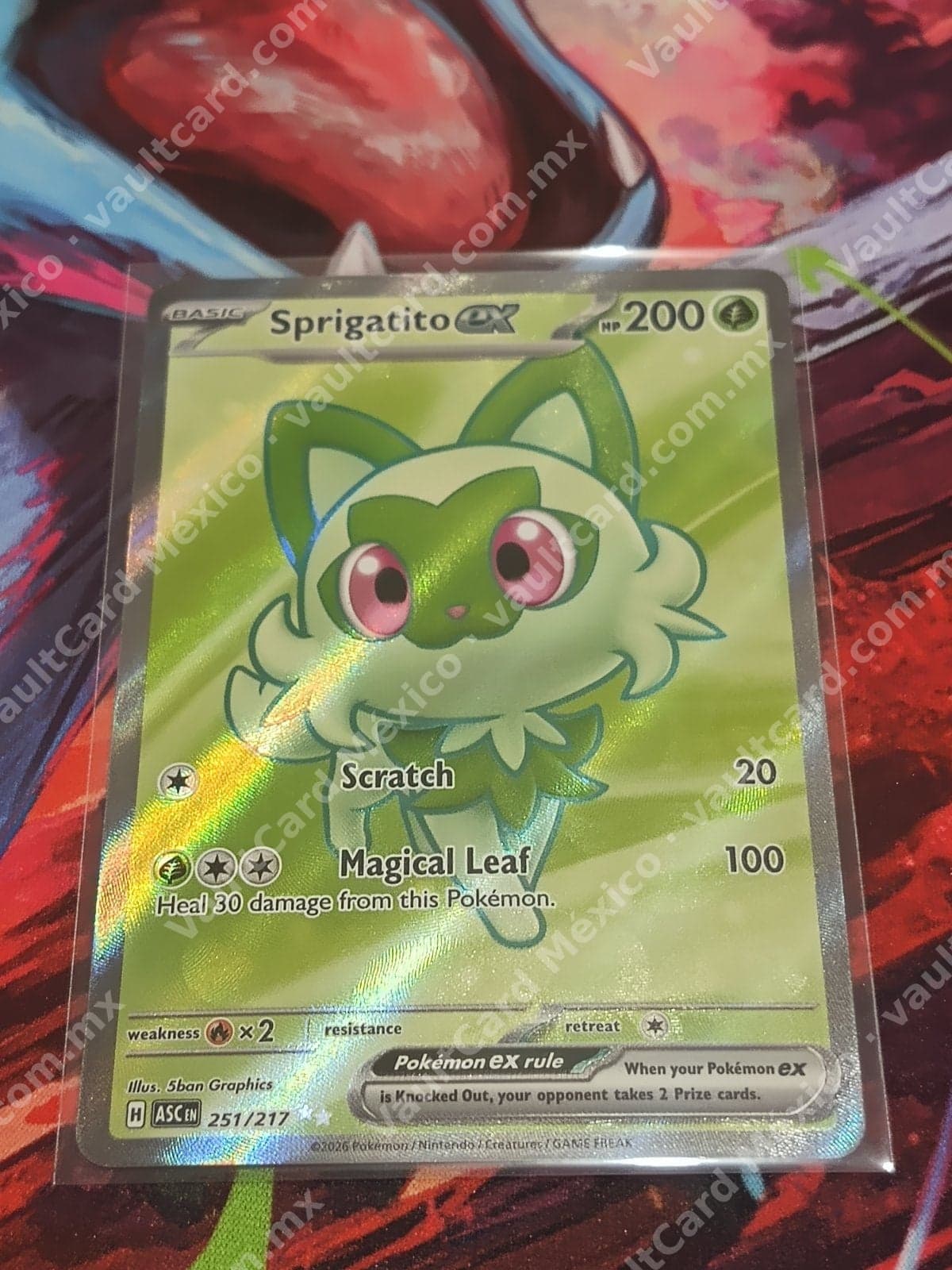 Sprigatito ex 251/217 (ASC) Full Art - Inglés