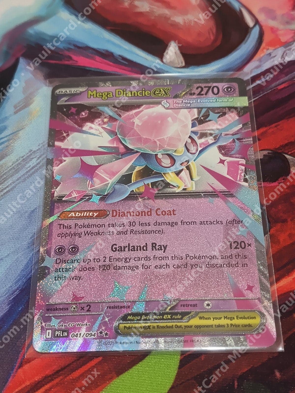 Mega Diancie ex 041/094 - (PFL) Inglés