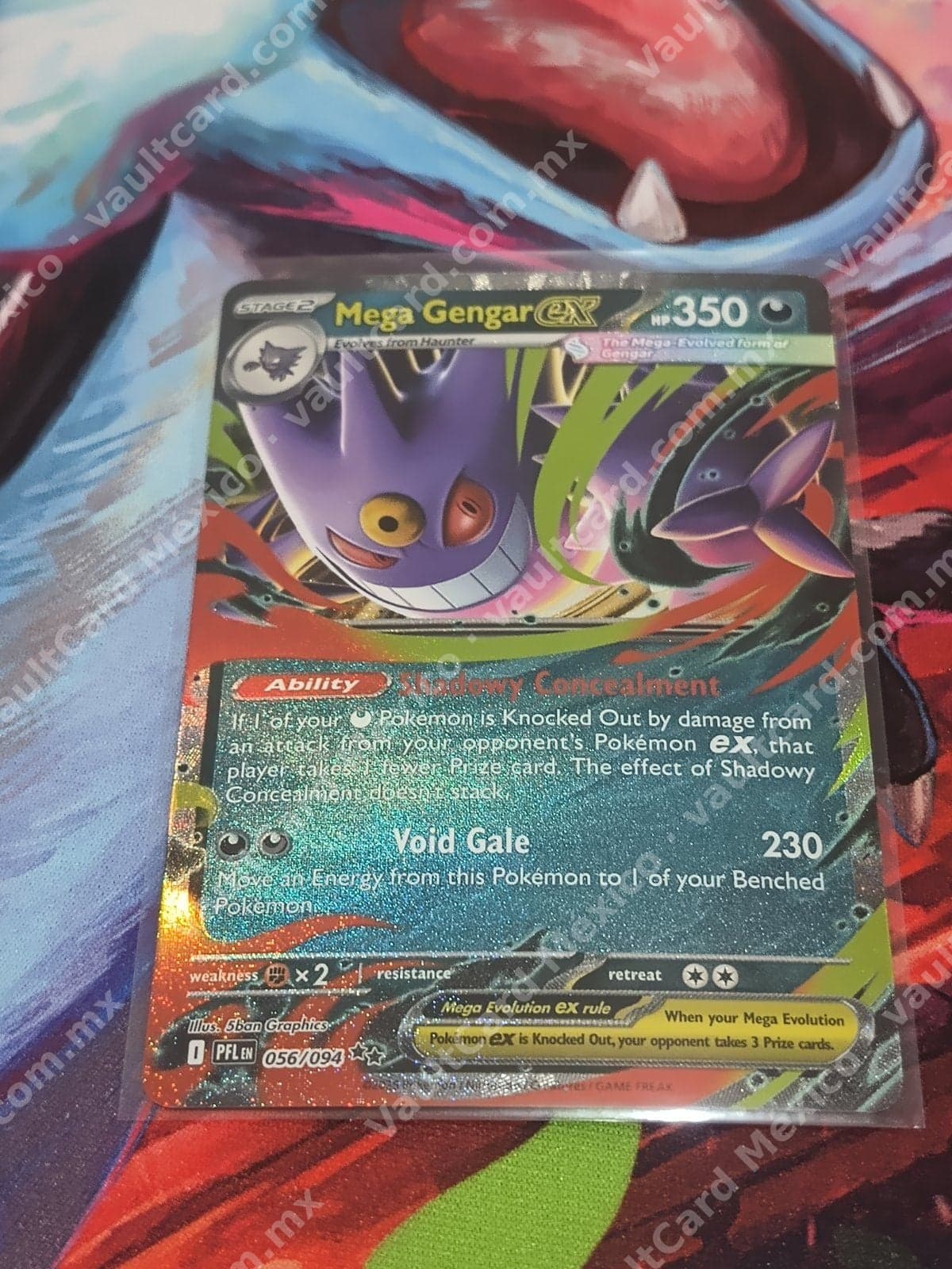 Mega Gengar ex 056/094 - (PFL) Inglés