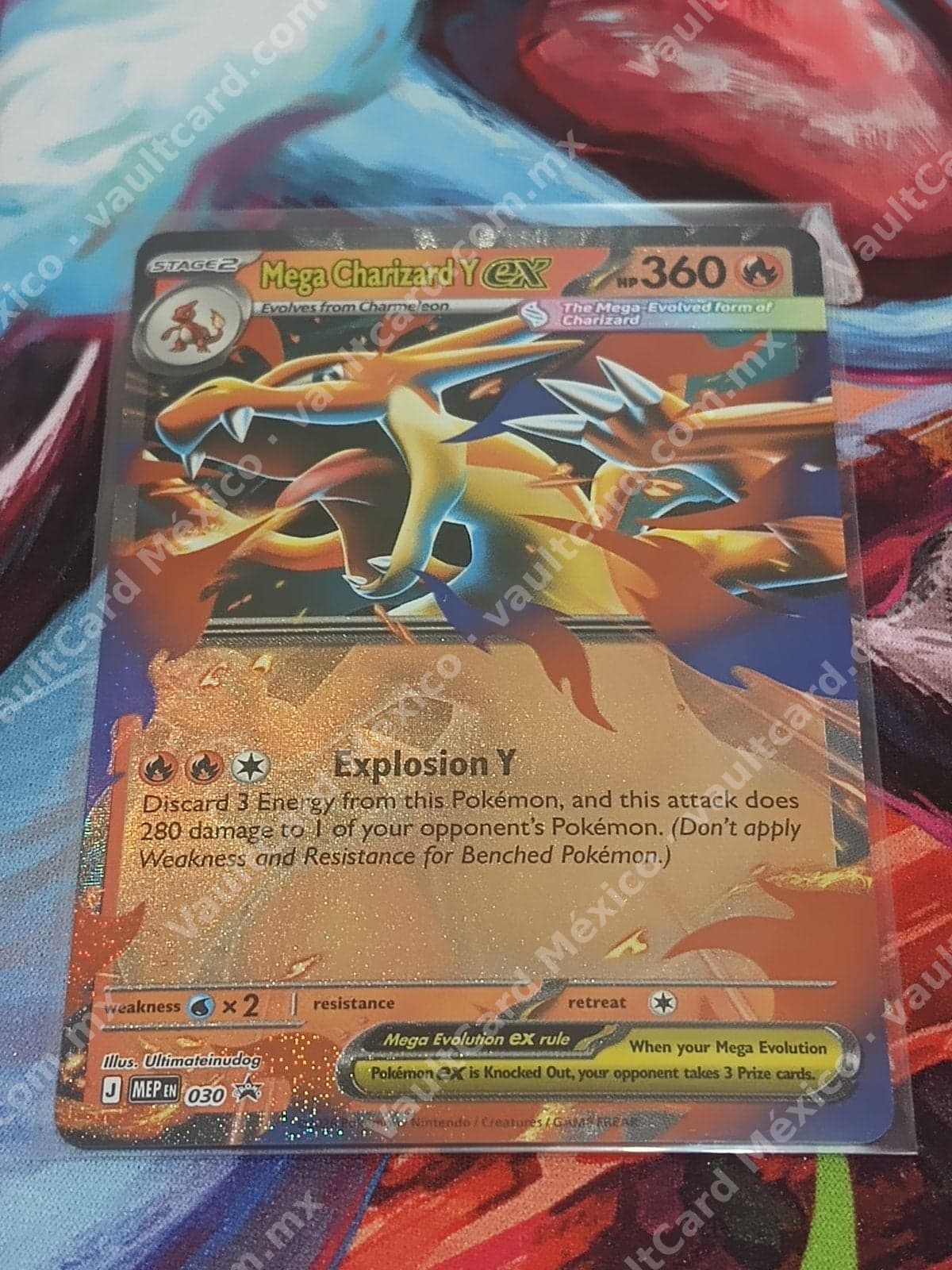 Mega Charizard Y ex 030 - Promo (MEP) Inglés