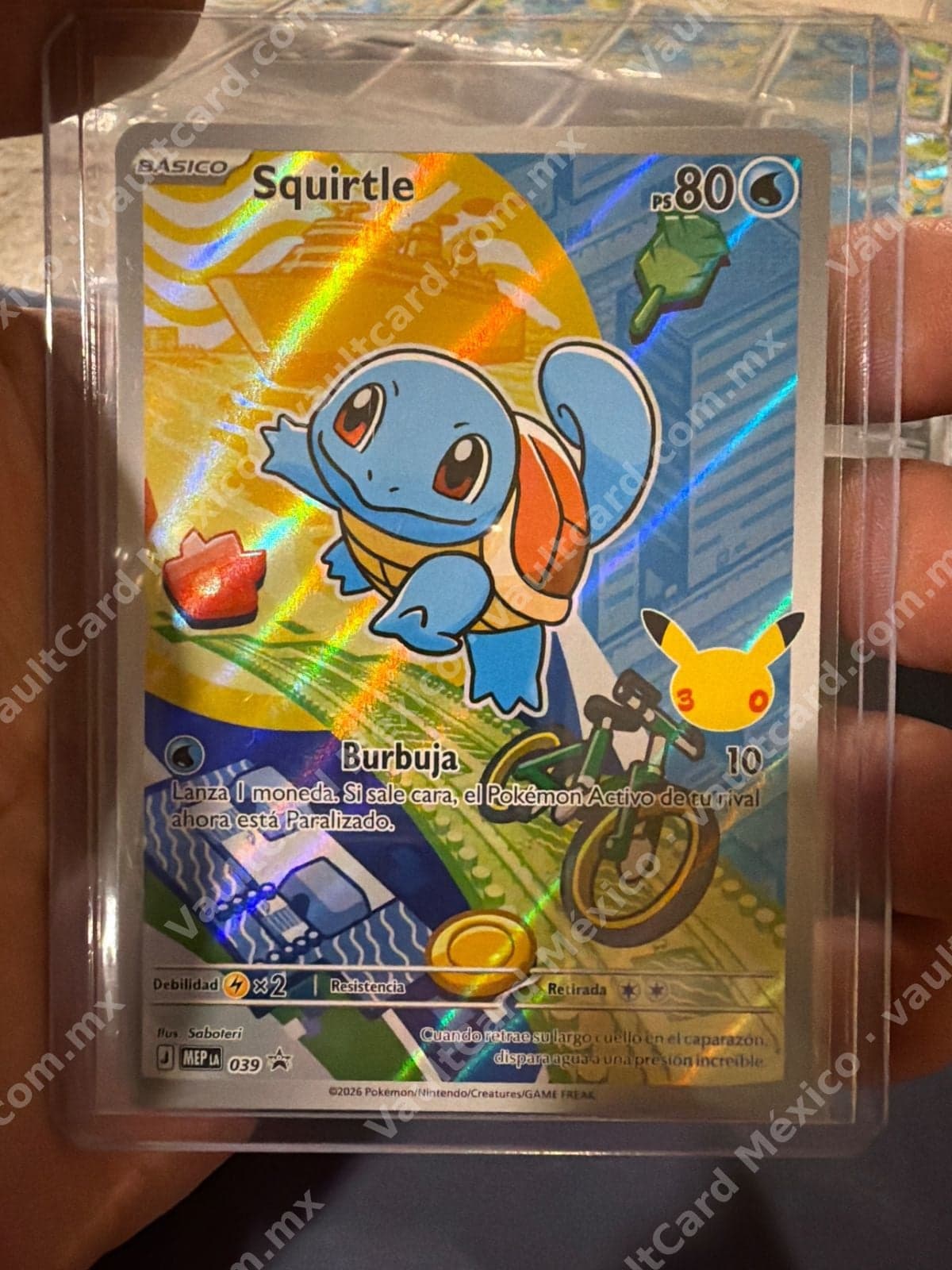 Squirtle 039 - Promo (MEP) Español - Holo 30 Aniversario