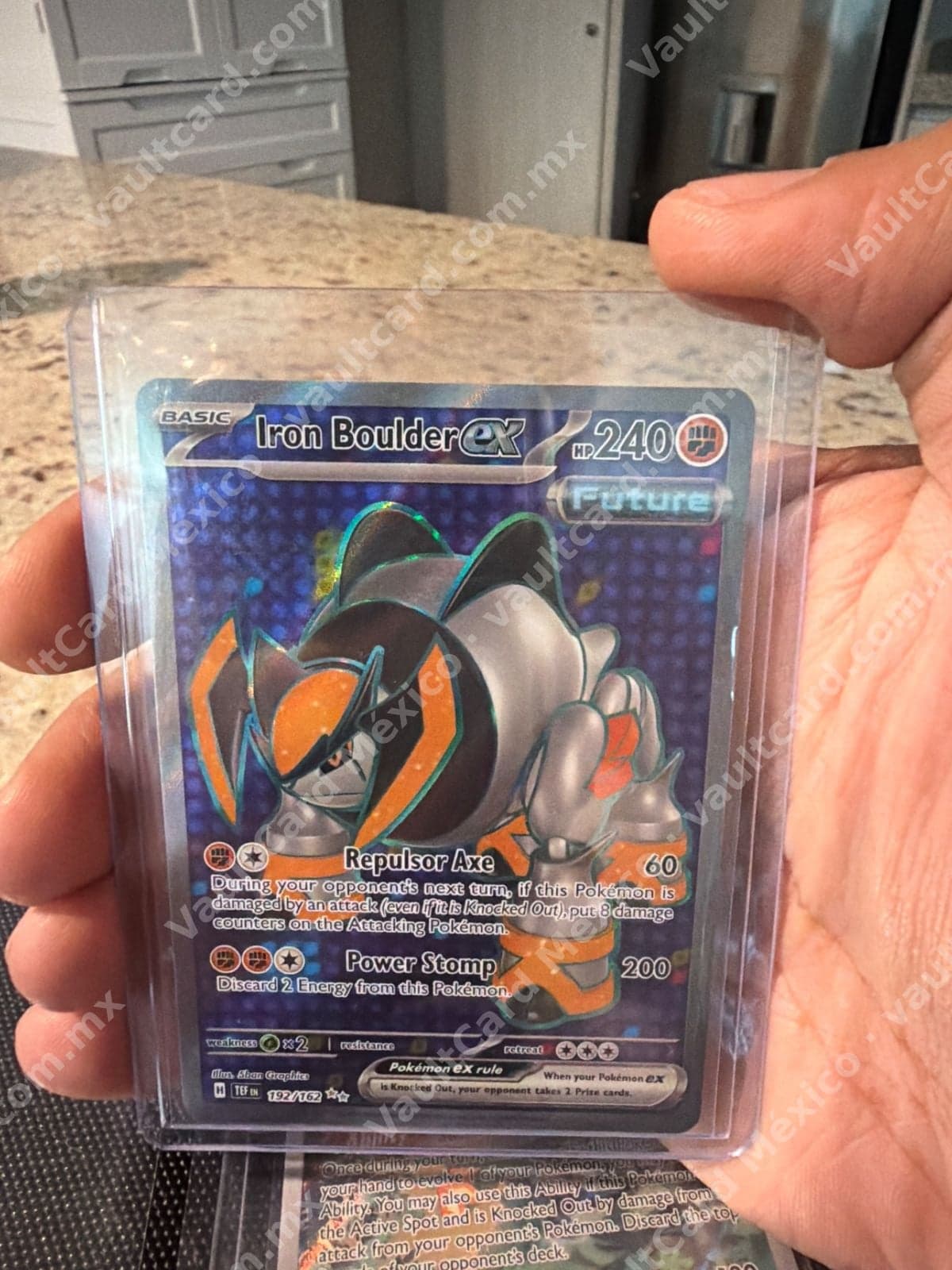 Iron Boulder ex 192/162 - Temporal Forces (TEF) Inglés