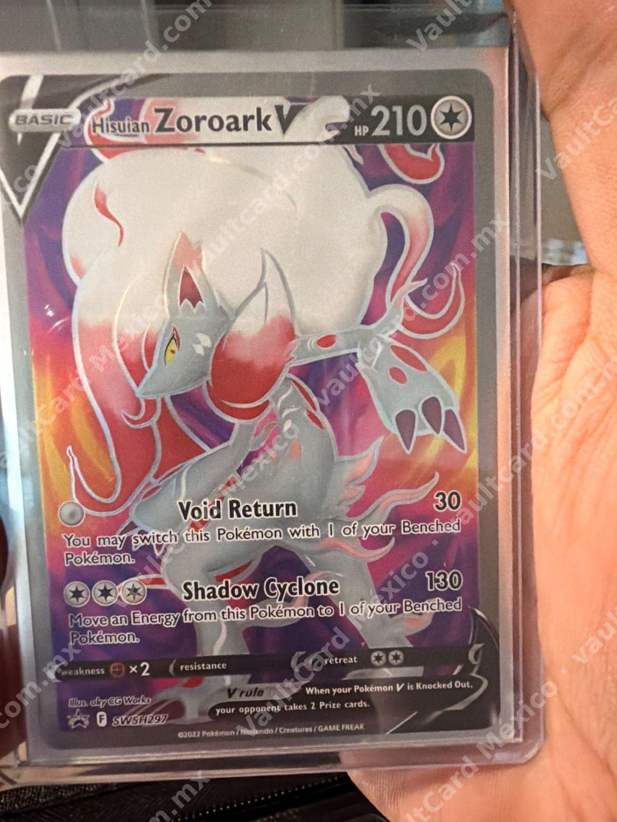 Hisuian Zoroark V SWSH297 - Promo Full Art Inglés