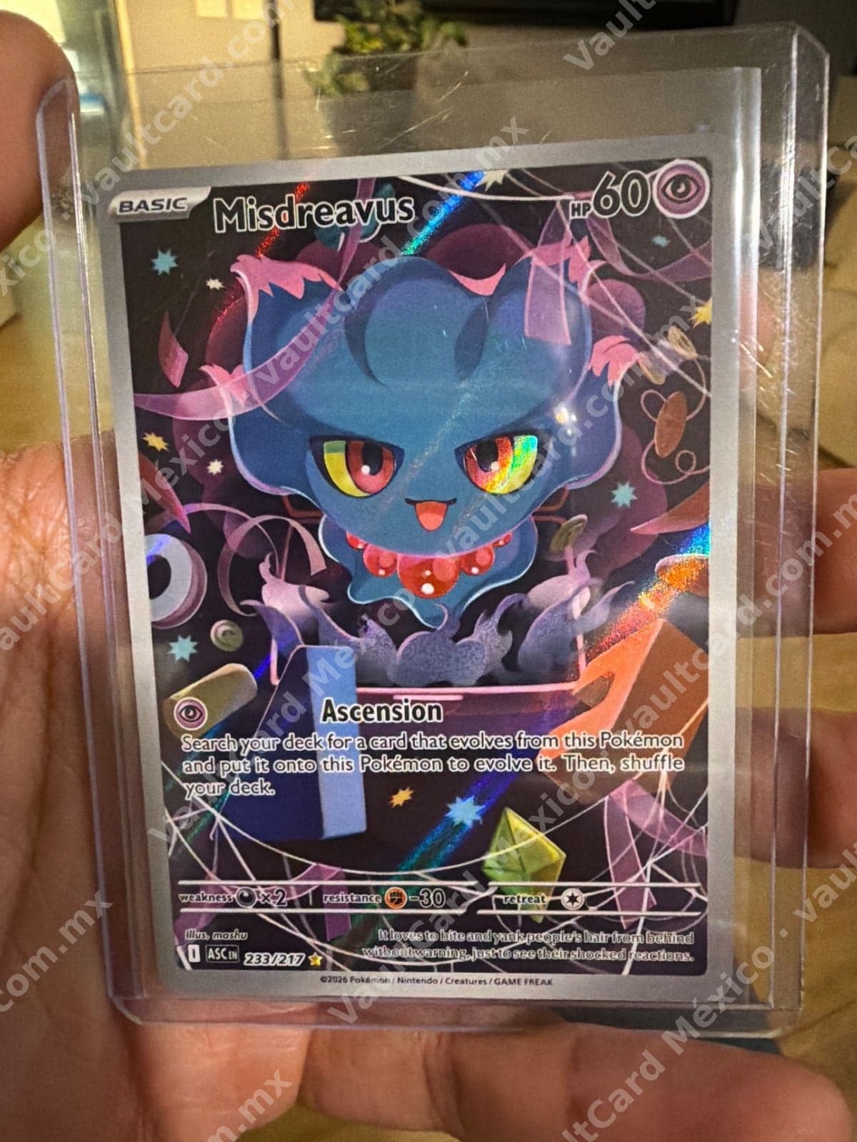 Misdreavus 233/217 - (ASC) Inglés - Illustration Rare