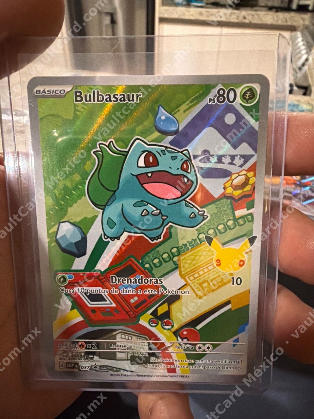 Bulbasaur 037 Promo 30 Aniversario - Full Art Español