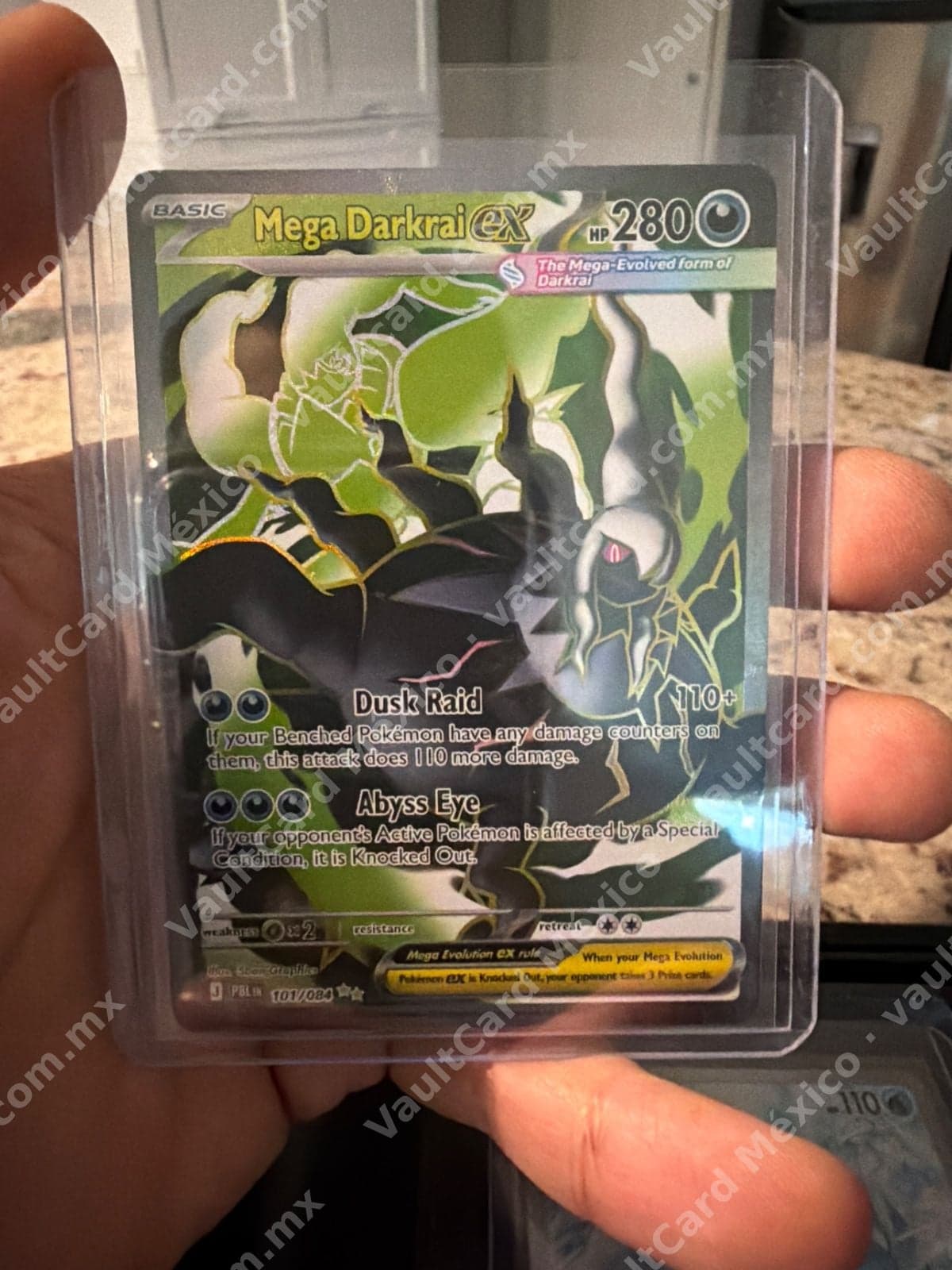 Mega Darkrai ex 101/084 - (PBL) Inglés Full Art