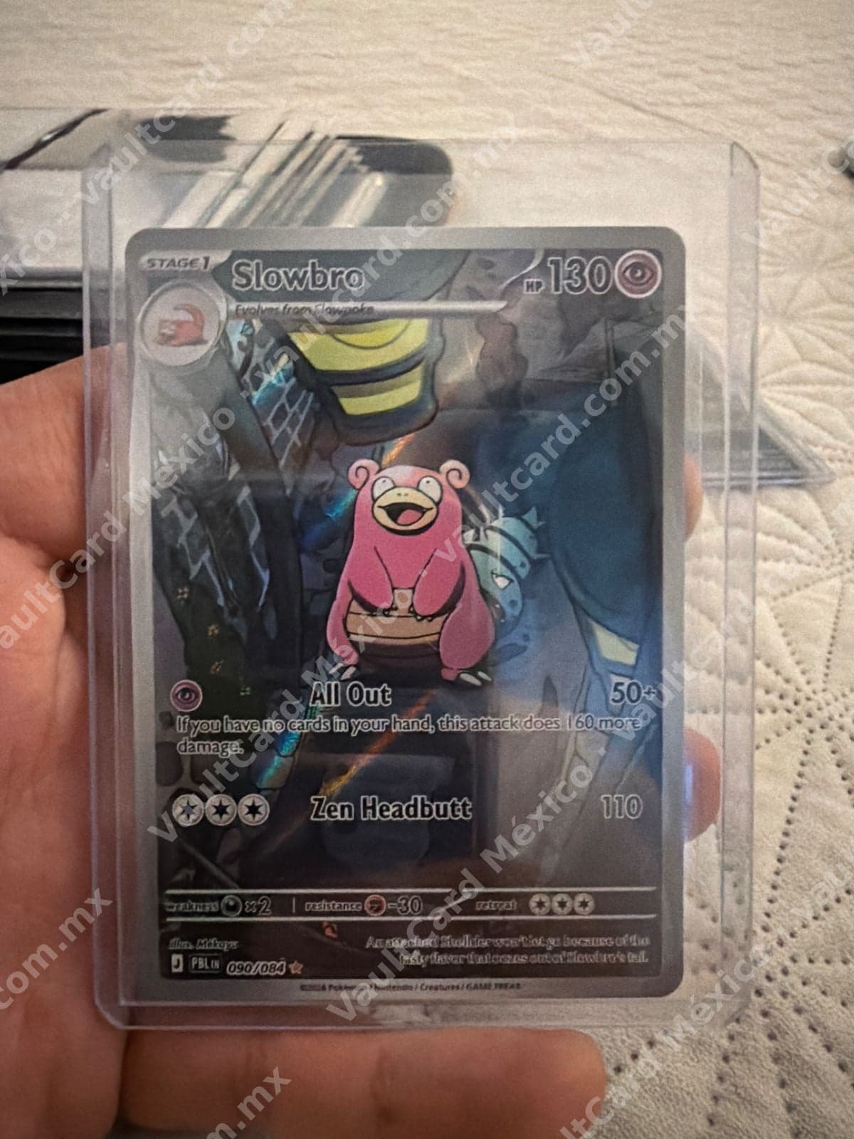 Slowbro 090/084 - (PBL) Illustration Rare Inglés