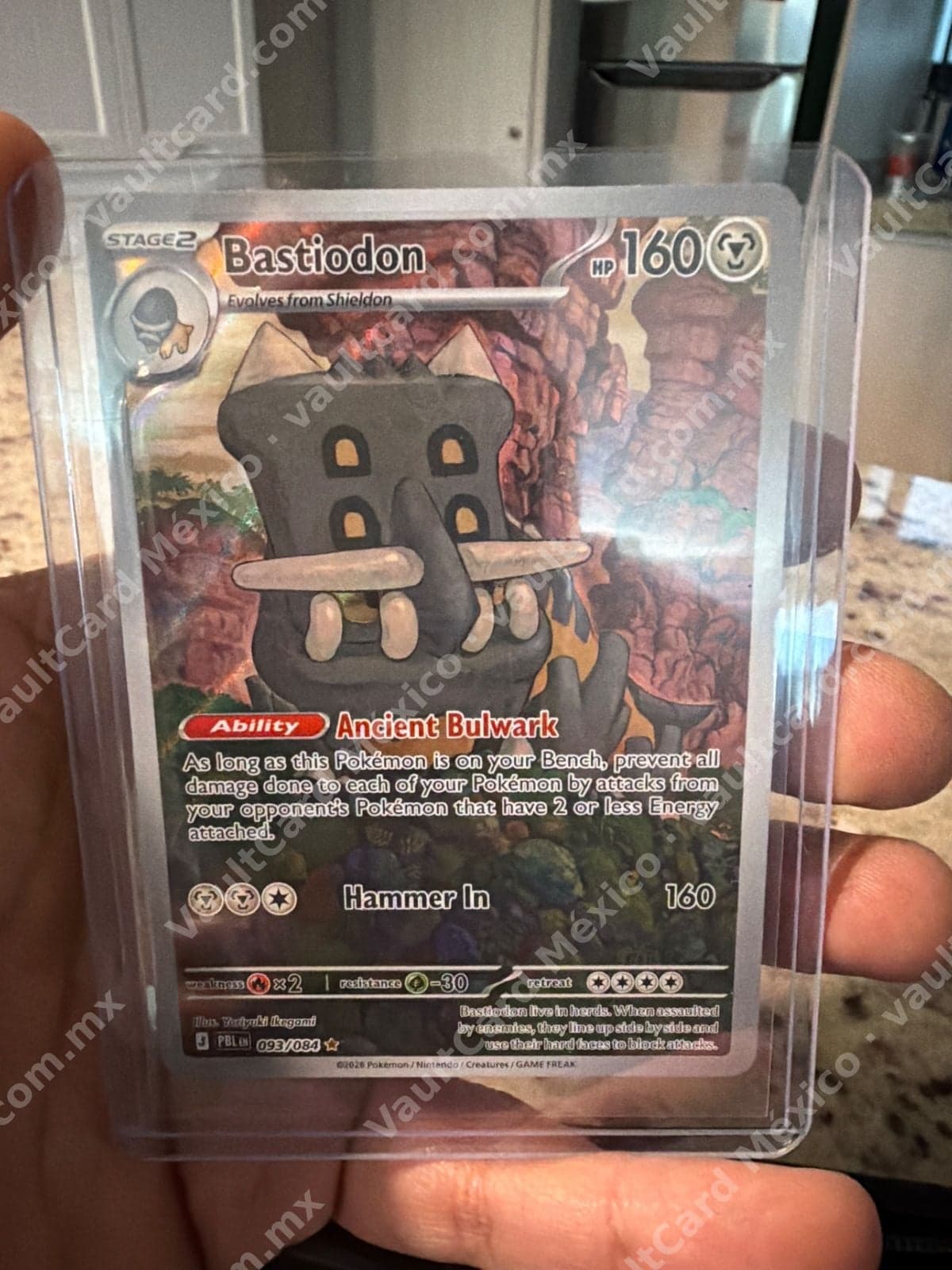 Bastiodon 093/084 - (PBL) Inglés - Illustration Rare