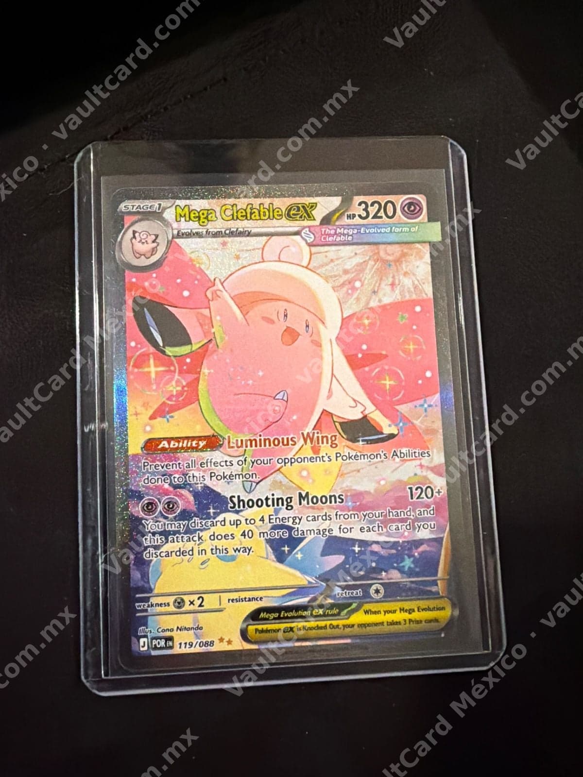 Mega Clefable ex 119/088 - (POR) Inglés SIR