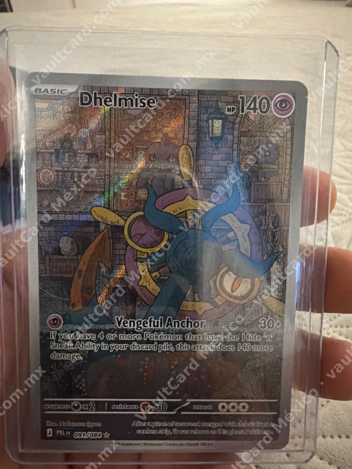 Dhelmise 091/084 - (PBL) Inglés - Illustration Rare