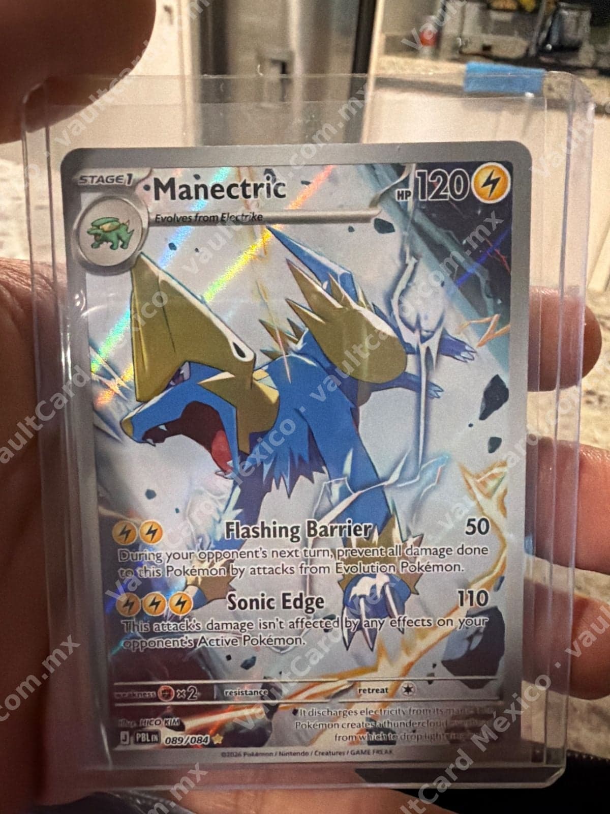 Manectric 089/084 - (PBL) Inglés - Illustration Rare