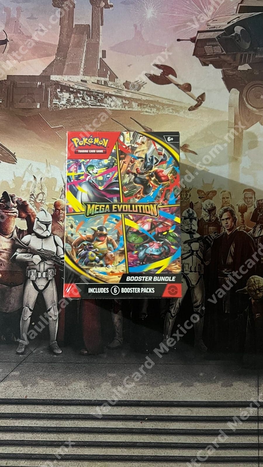 Pokémon TCG Mega Evolution Booster Bundle - 6 Sobres Sellado Inglés