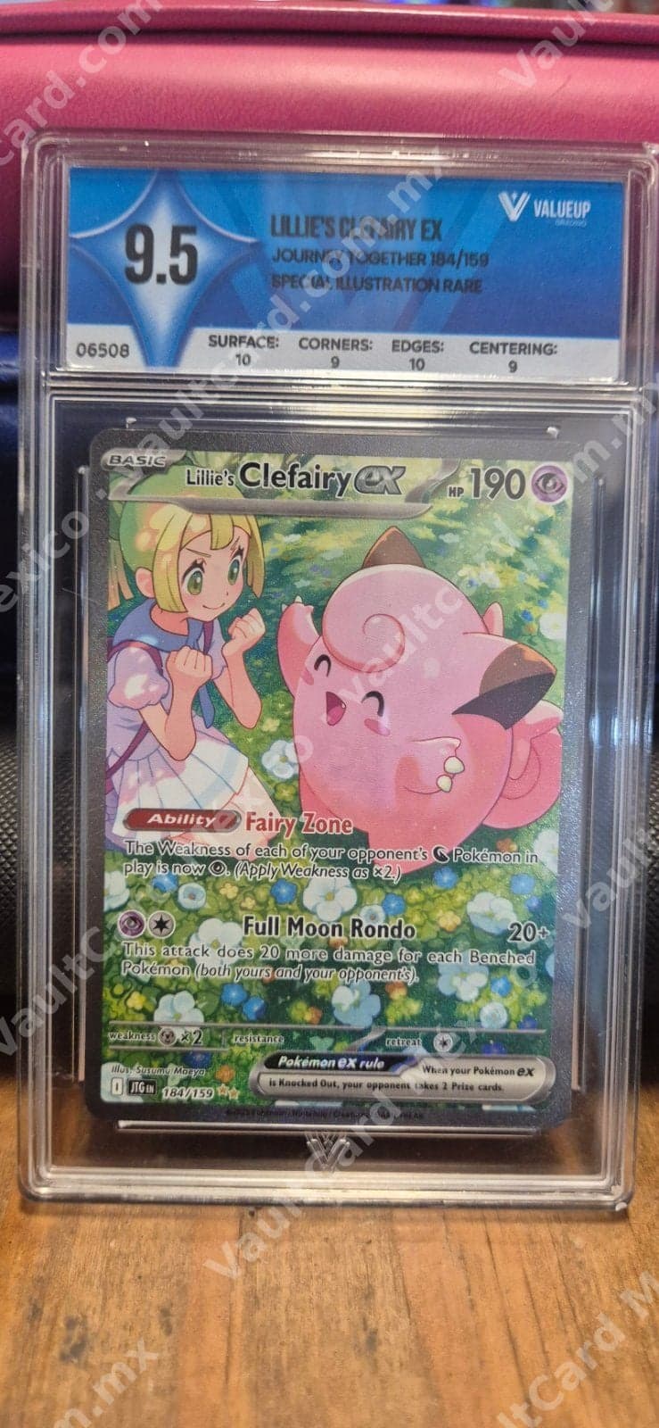 Lillie's Clefairy ex 184/159 - Journey Together (JTG) Inglés - ValueUp 9.5