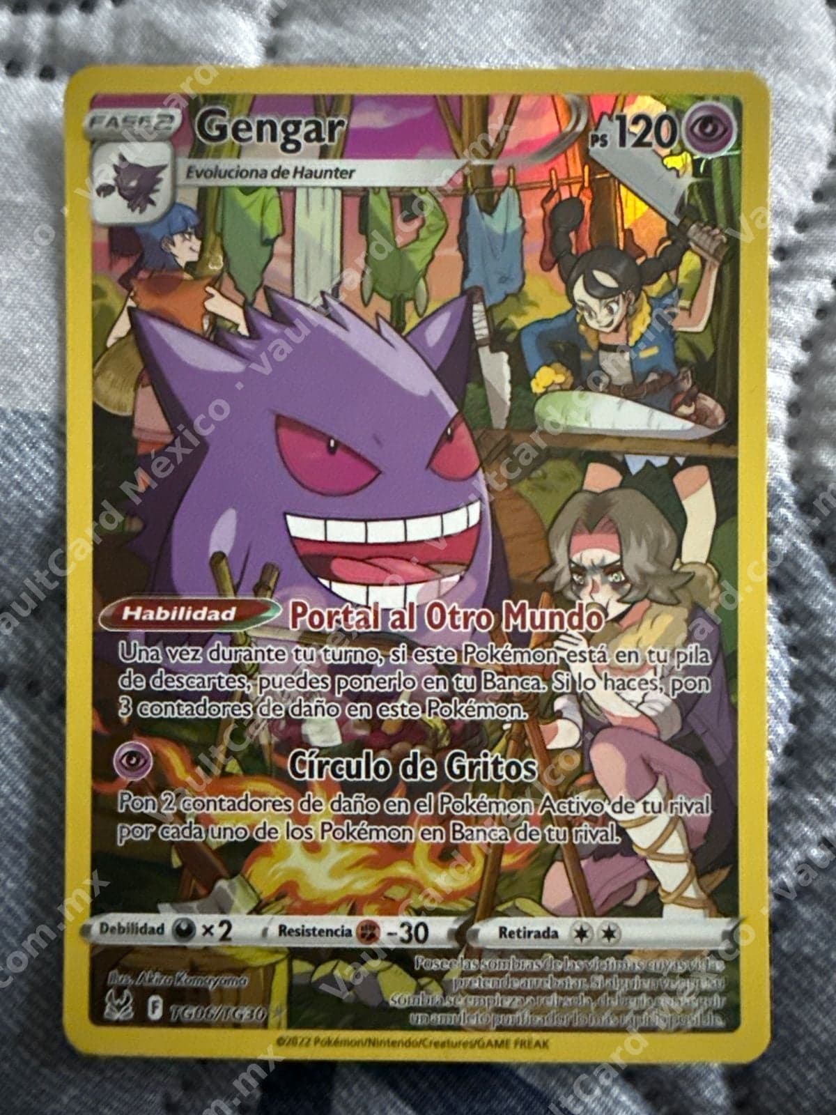 Gengar TG06/TG30 - Lost Origin (LOR) Español Trainer Gallery