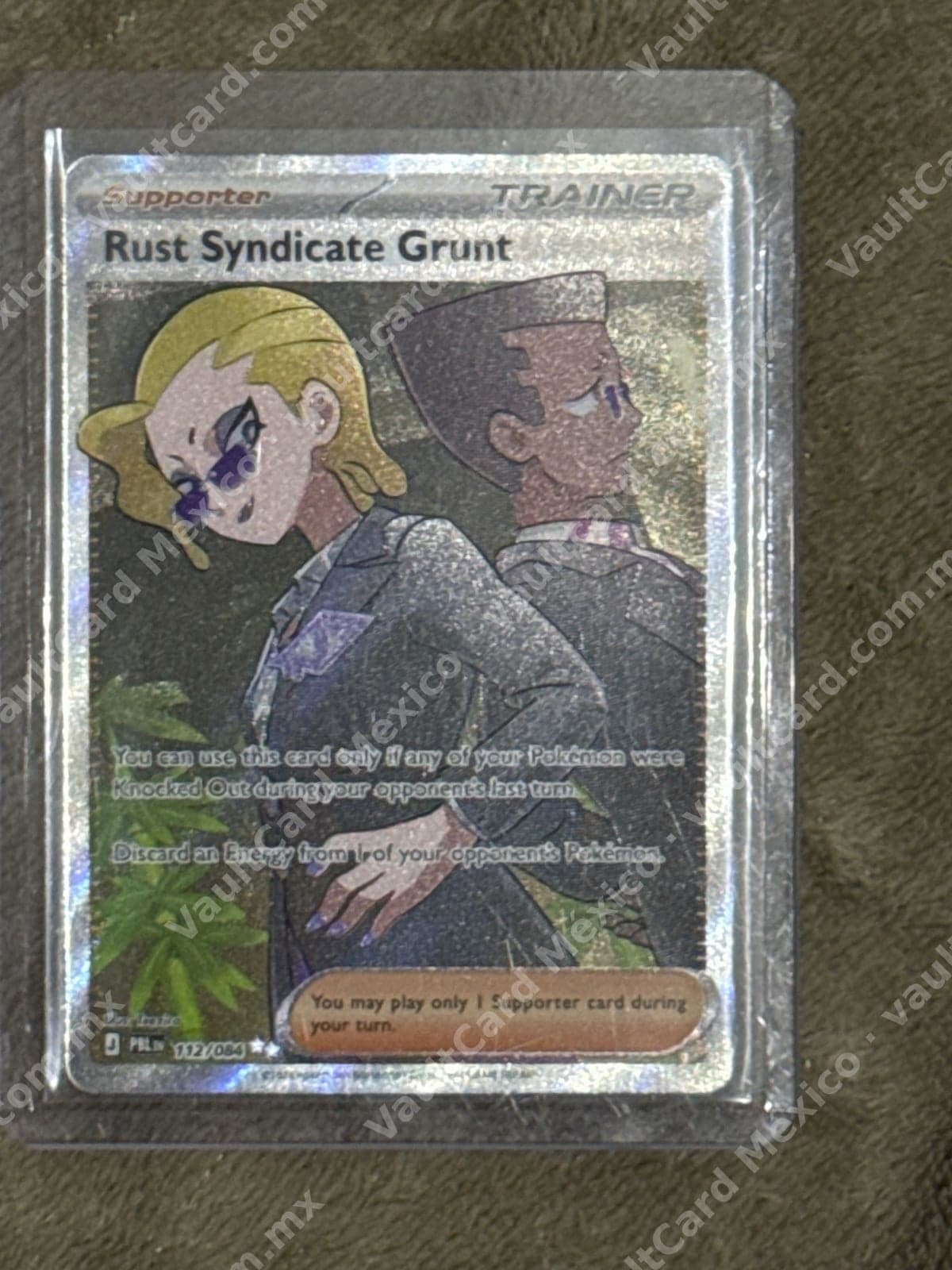 Rust Syndicate Grunt 112/084 - (PBL) Inglés Full Art — foto 1