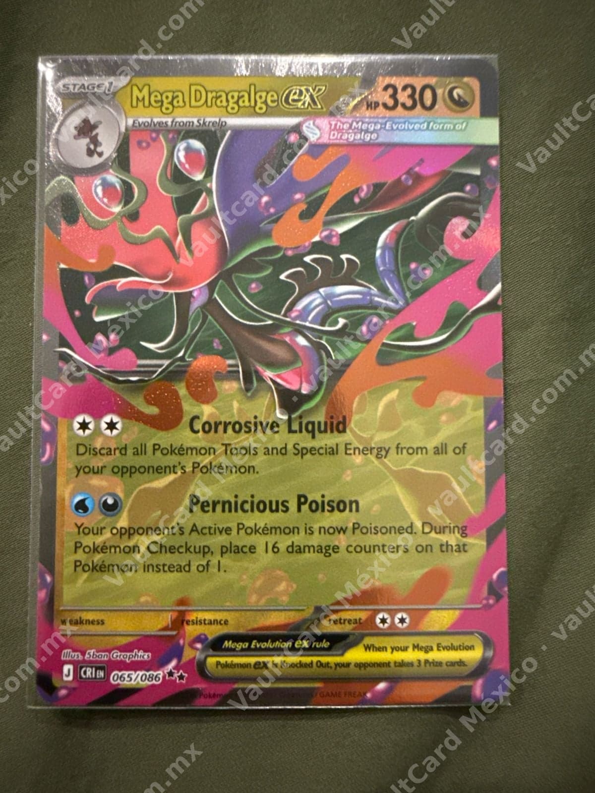 Mega Dragalge ex 065/086 - (CRI) Inglés