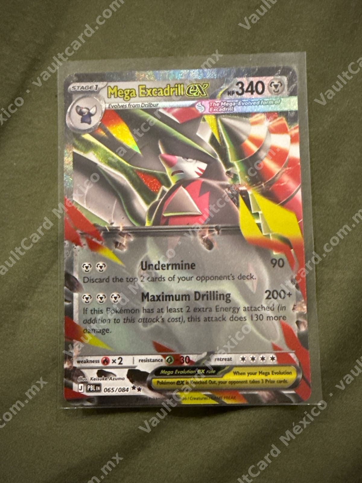 Mega Excadrill ex 065/084 - (PBL) Inglés