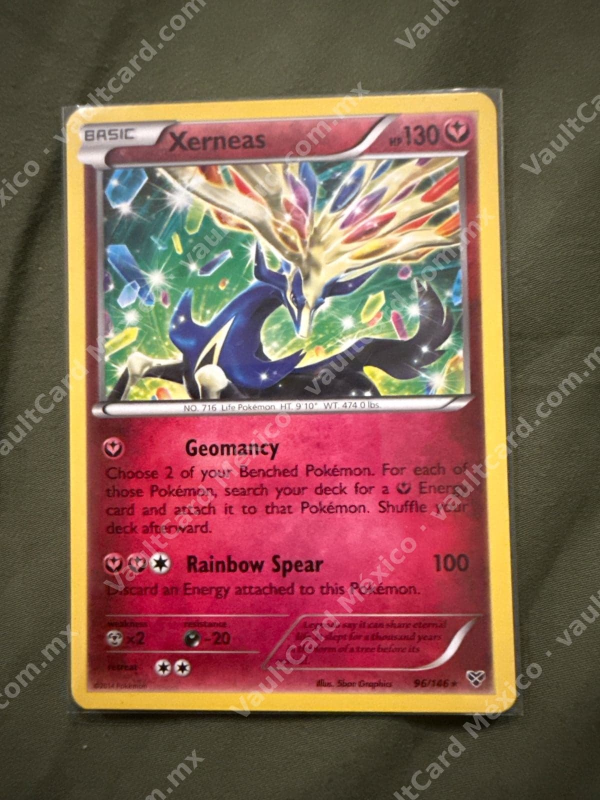 Xerneas 96/146 - XY Base Set Inglés — foto 1