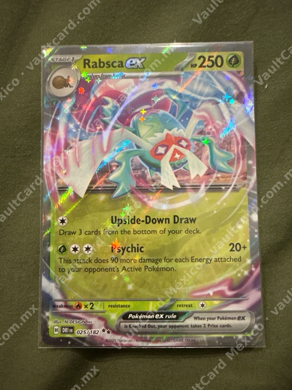 Rabsca ex 025/182 - (DRI) Inglés