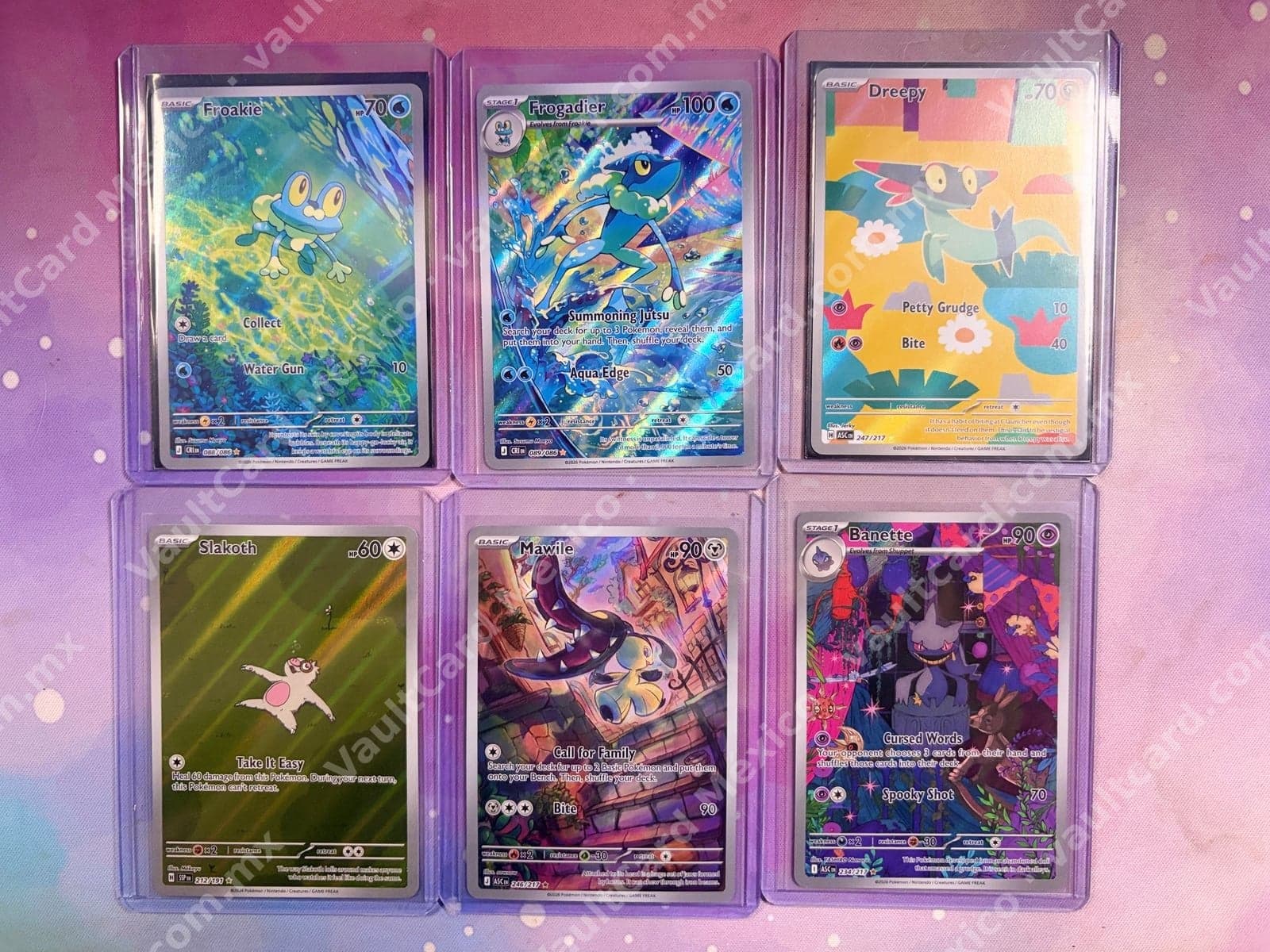 Lote de cartas en inglés