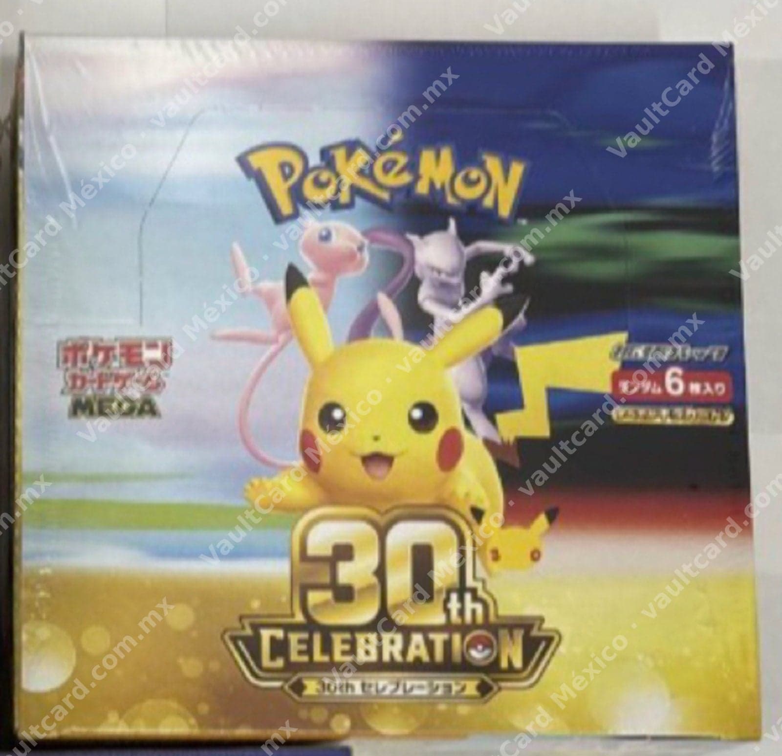 Caja Booster Box Pokémon 30th Celebration MEGA - Japonés Sellada — foto 1