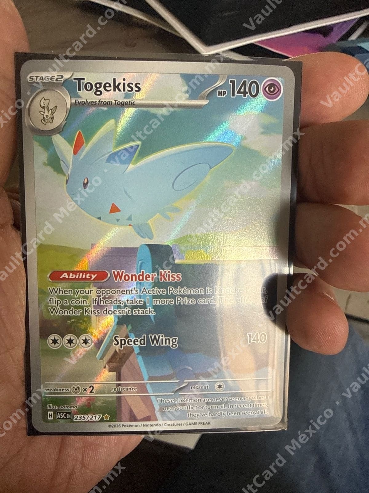 Togekiss 235/217 - (ASC) Inglés - Illustration Rare