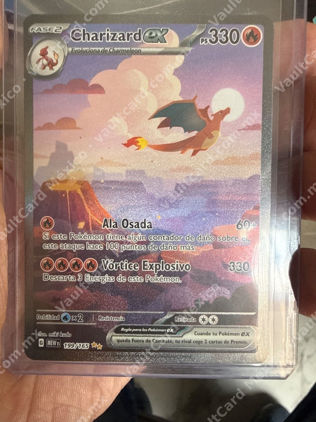 Charizard ex 199/165 - 151 (MEW) Español