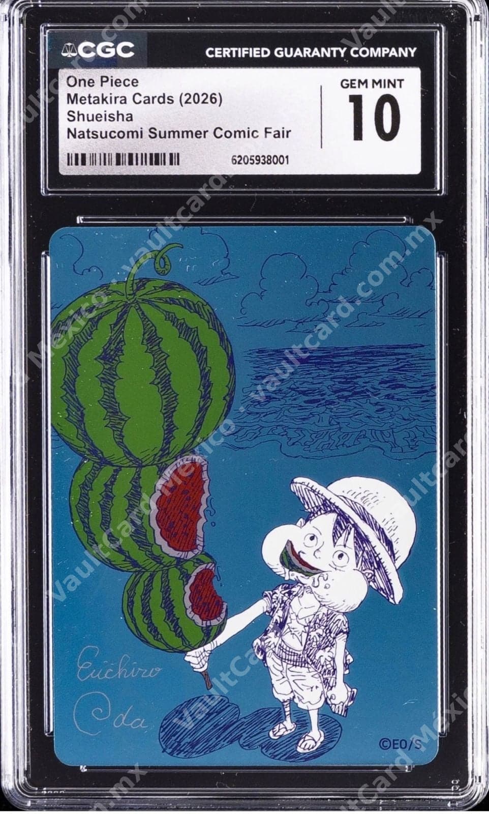 One Piece Metakira Card 2026 - Natsucomi Summer Comic Fair (Shueisha) - CGC Gem Mint 10