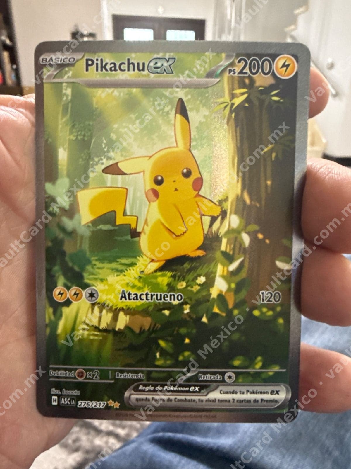Pikachu ex 276/217 - (ASC) Español