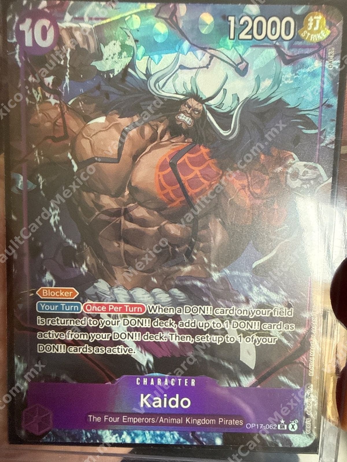 Kaido OP17-062 SR Alternate Art - One Piece Card Game (Inglés)