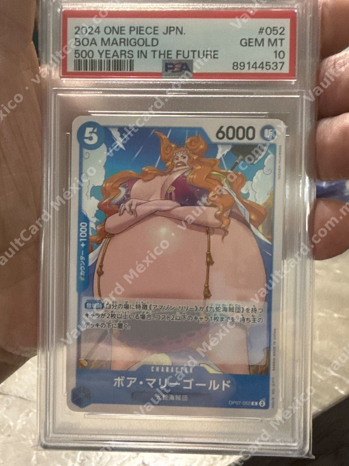 Boa Marigold OP07-052 C - 500 Years in the Future (Japonés) PSA 10 GEM MT