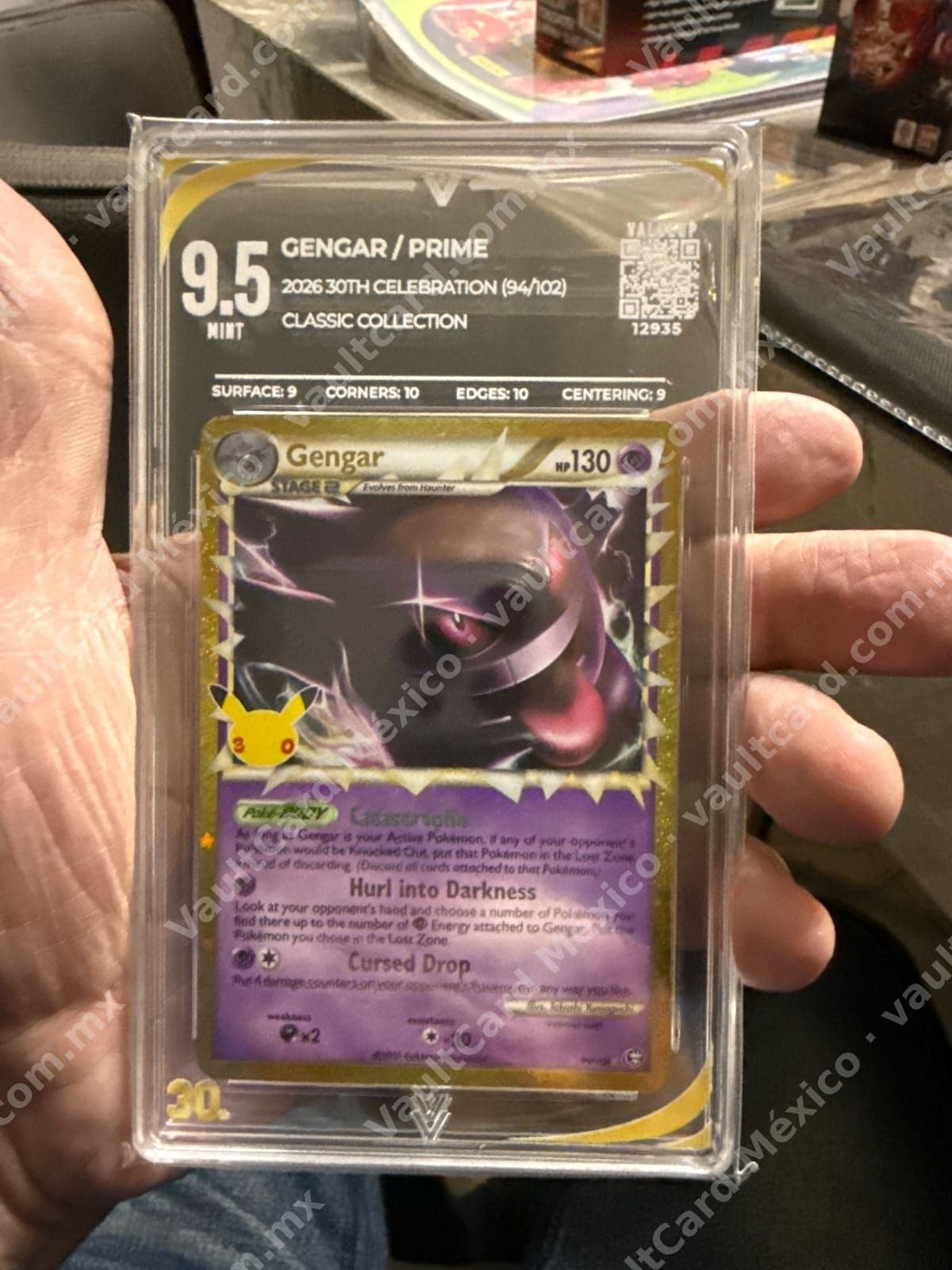 Gengar Prime 94/102 - 30th Celebration Classic Collection - Graded 9.5 MINT