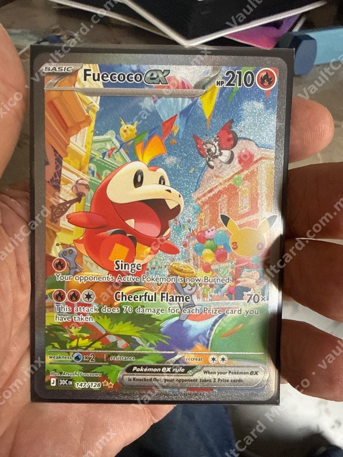 Fuecoco ex 147/128 - Full Art Inglés