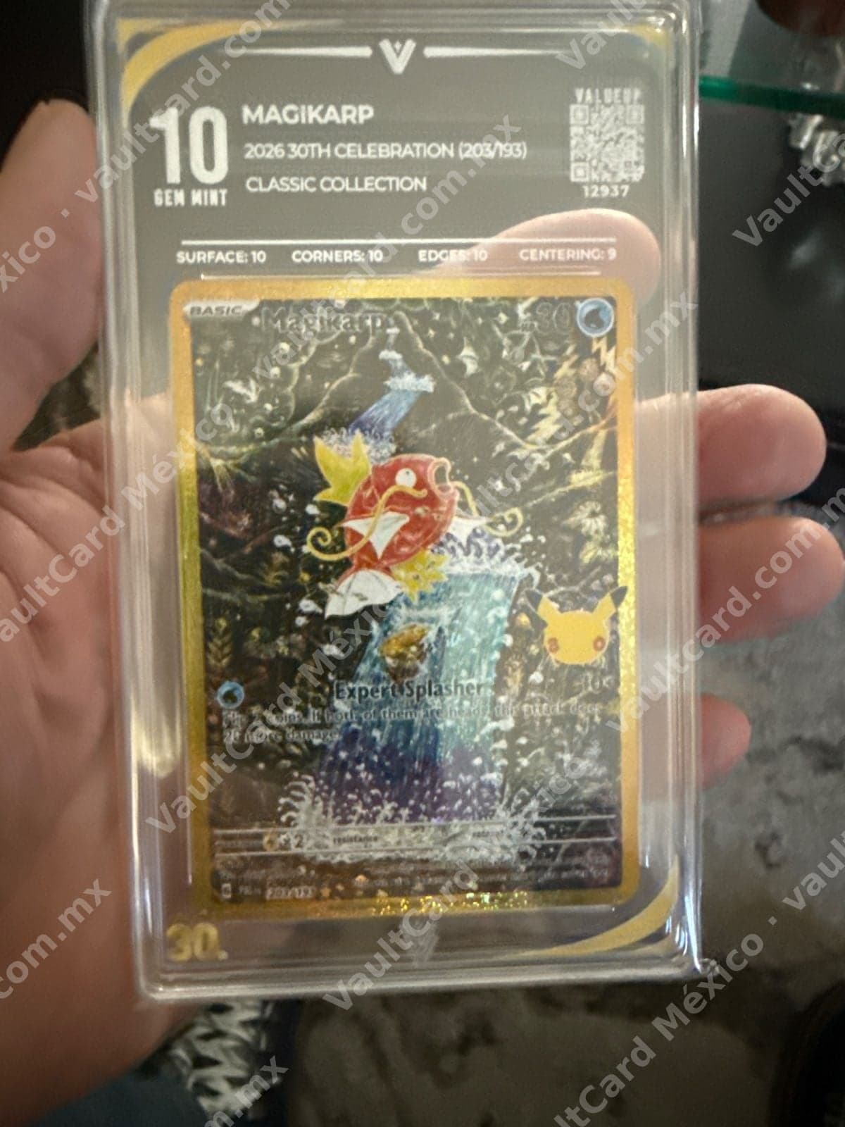 Magikarp 203/193 - Graded ValueUp 10 Gem Mint Inglés