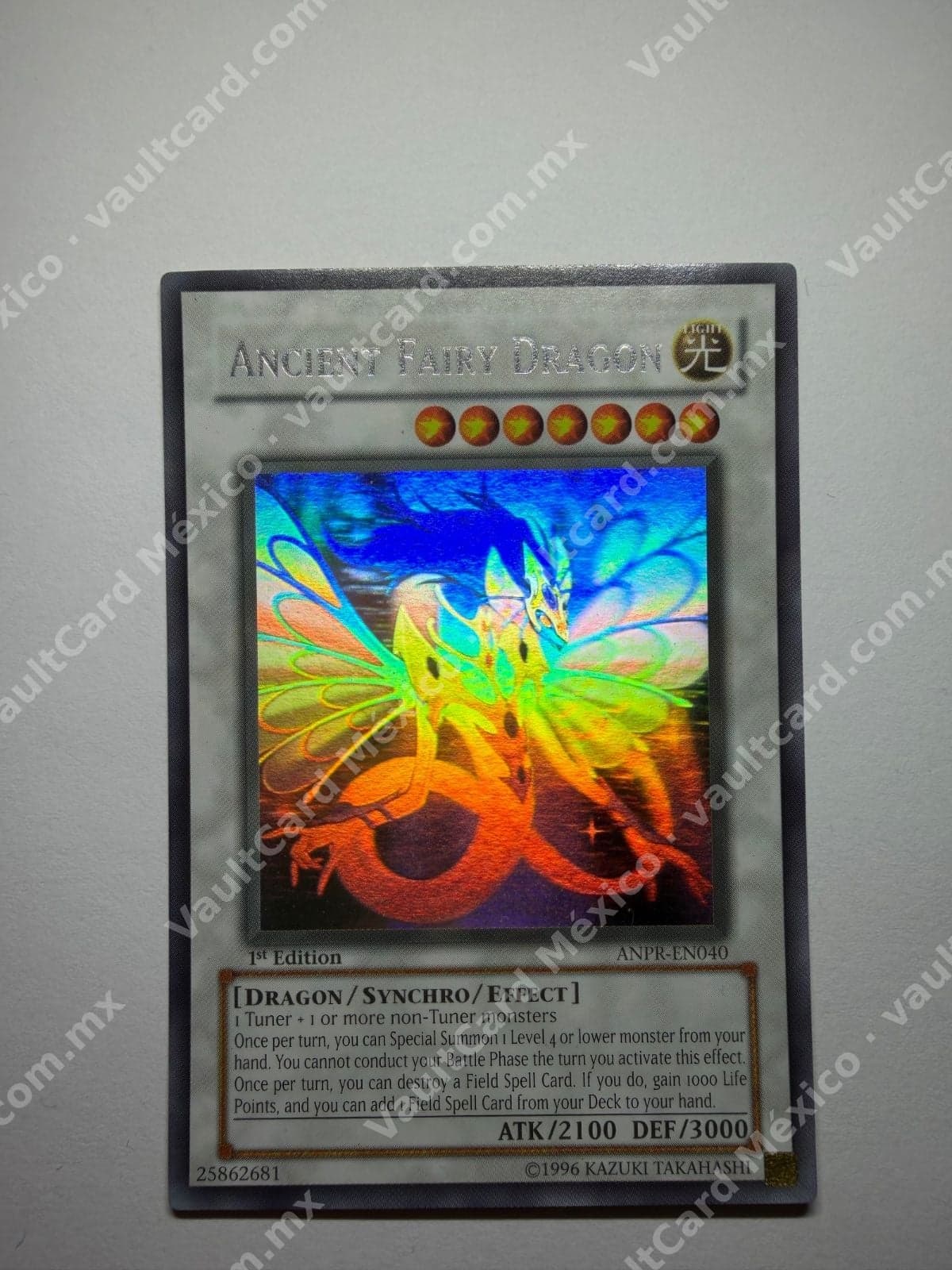 Ancient Fairy Dragon ANPR-EN040 Ghost Rare 1st Edition Inglés