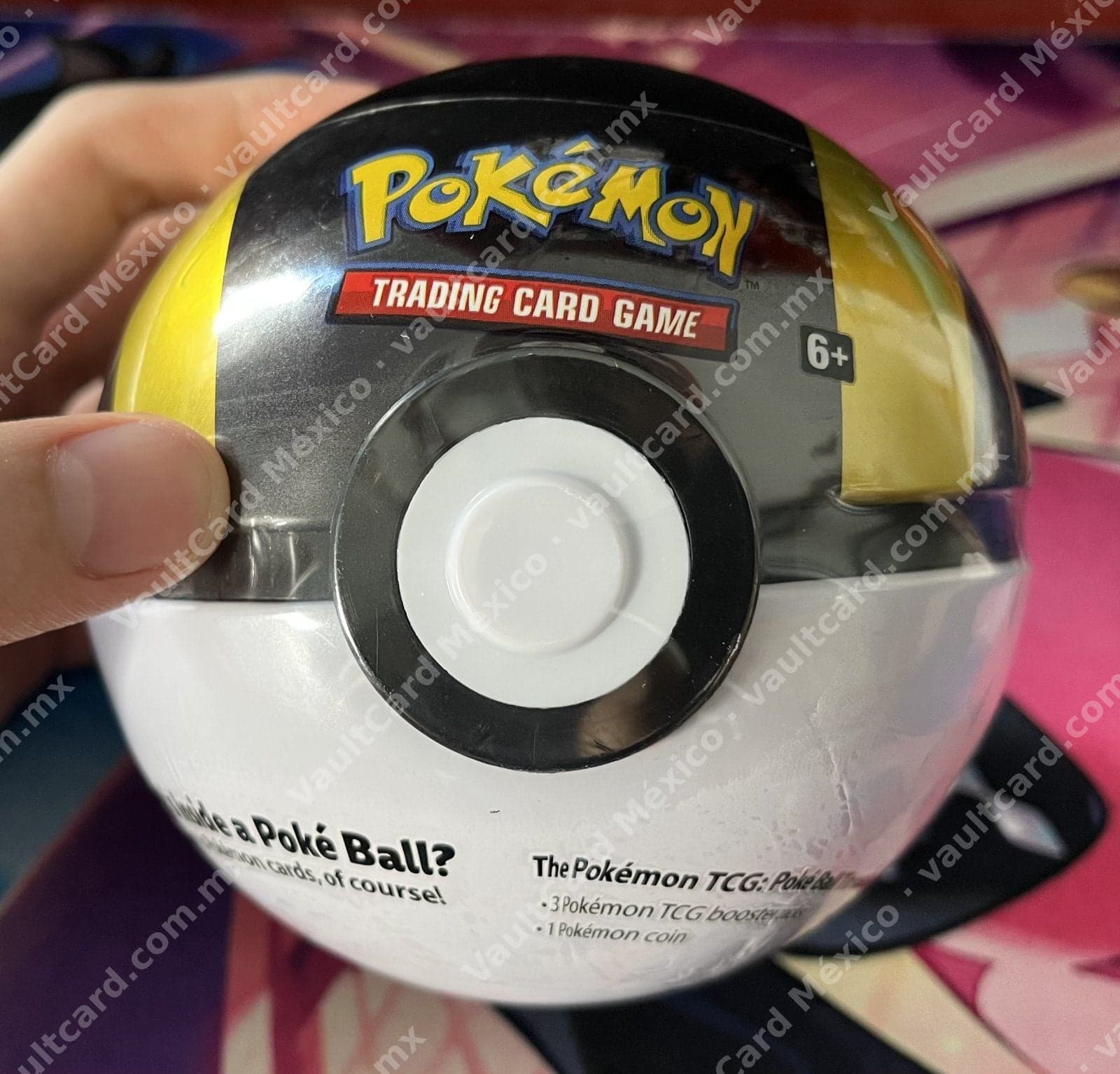 Poke Ball Tin C23 (Sword & Shield) - 3 Booster Packs - Inglés