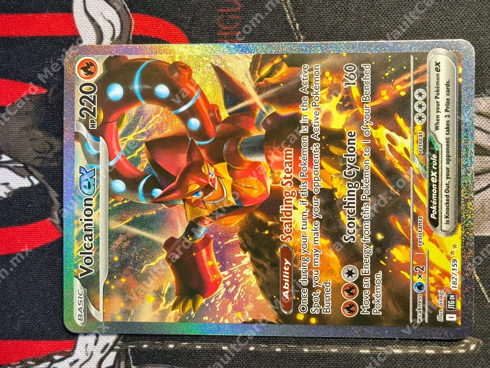 Volcanion ex 182/159 - (JTG) Inglés Full Art