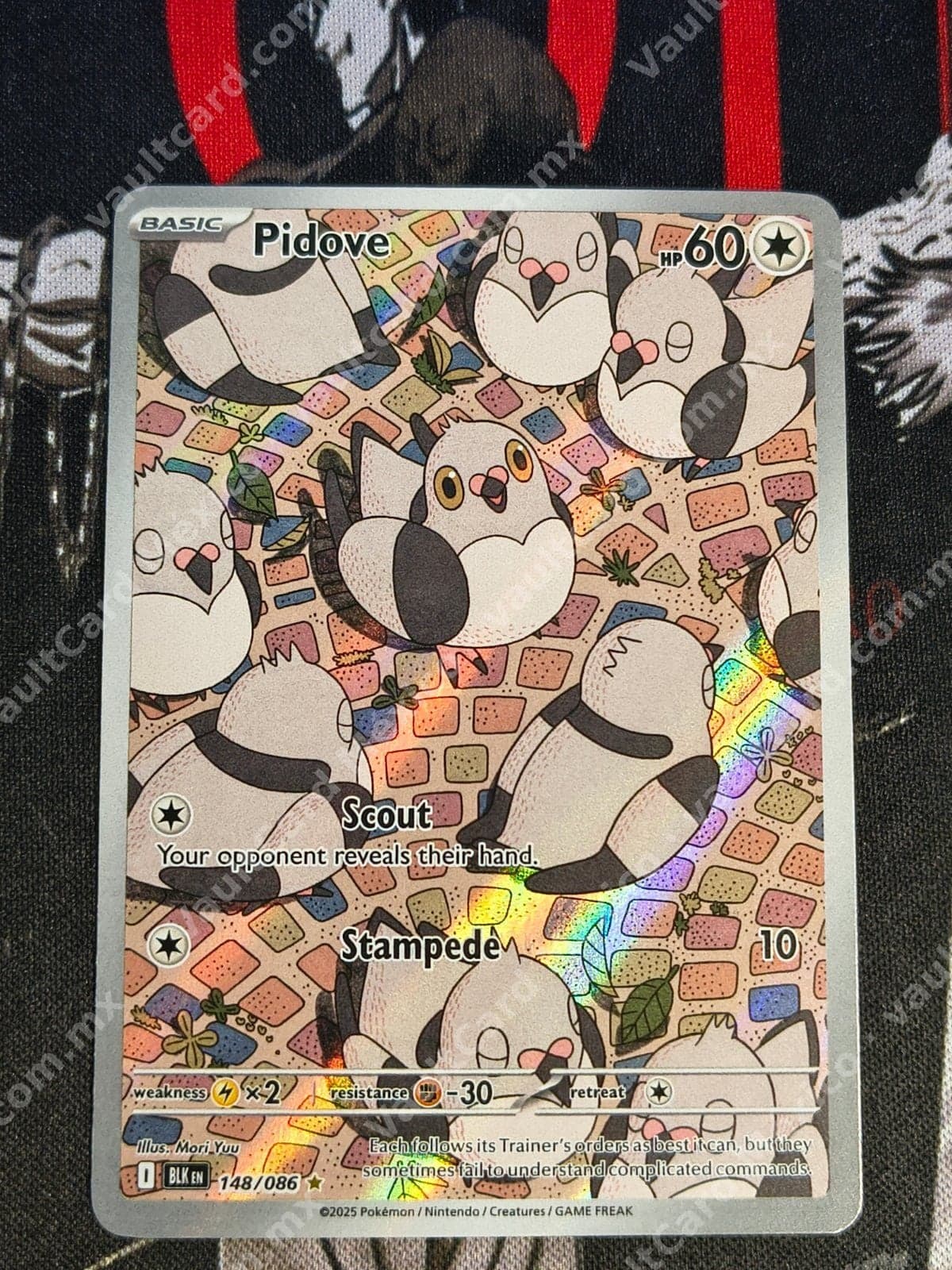 Pidove 148/086 - (BLK) Inglés - Illustration Rare