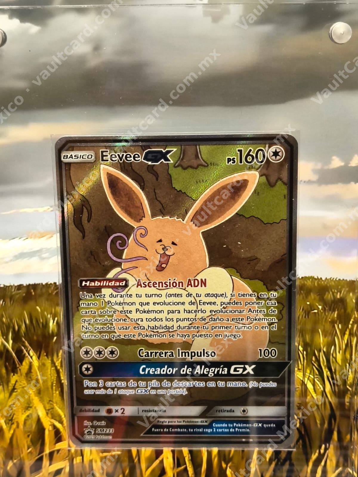 Eevee GX SM233 - Promo Sol y Luna Español
