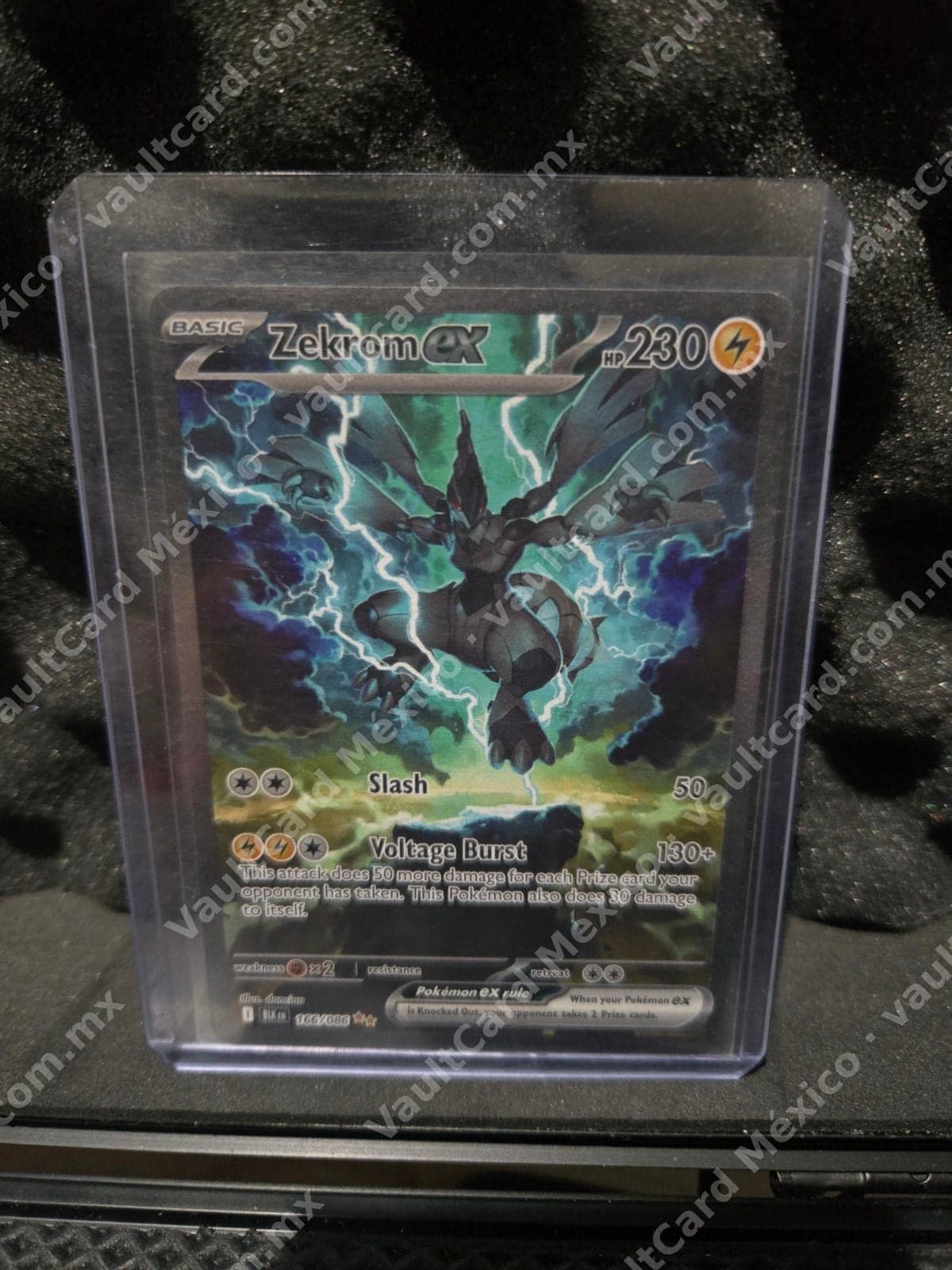 Zekrom ex 166/086 - Full Art (BLK) Inglés