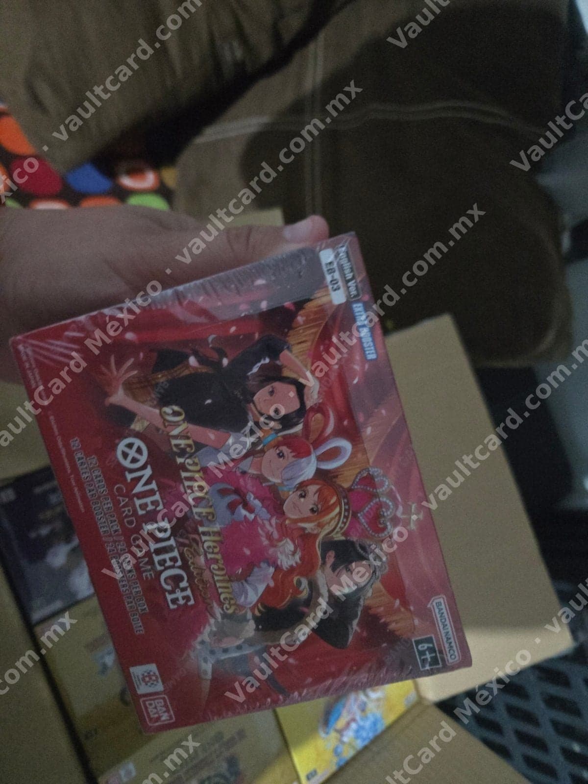 One Piece Card Game Extra Booster Box EB-03 Heroines Collection (Inglés) Sellado