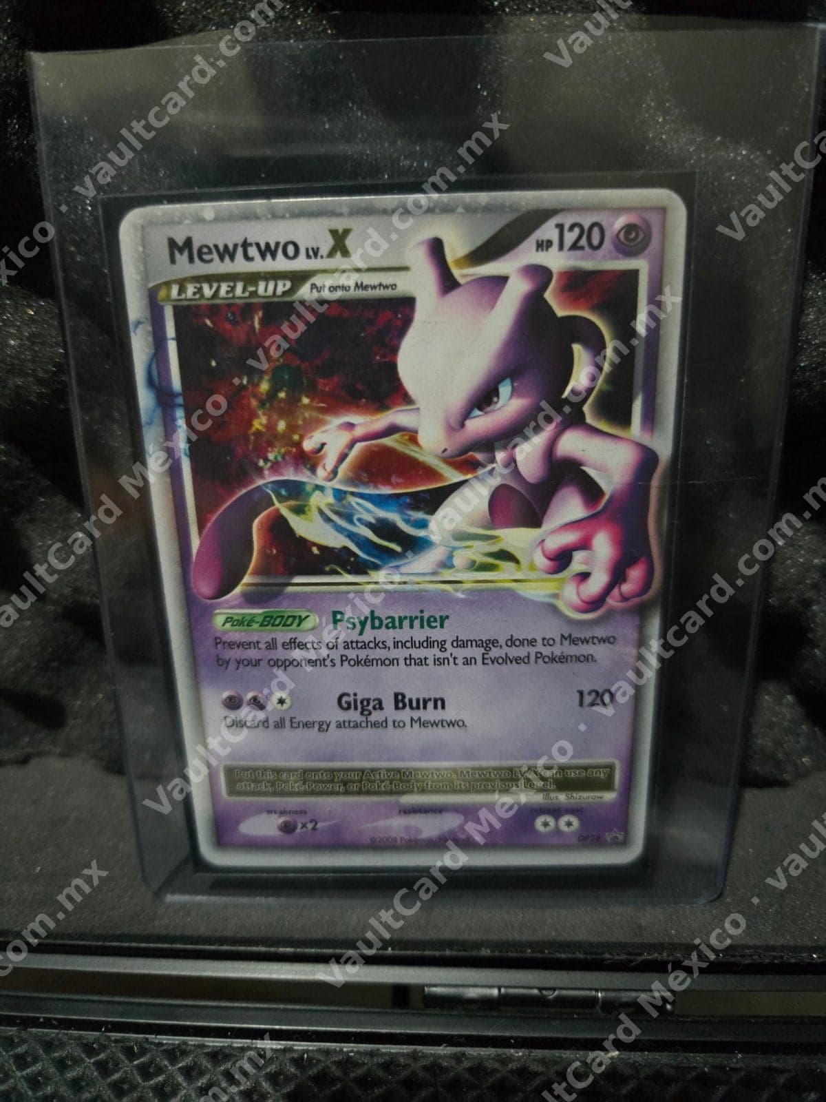 Mewtwo LV.X DP28 Promo Inglés - Diamond & Pearl Black Star