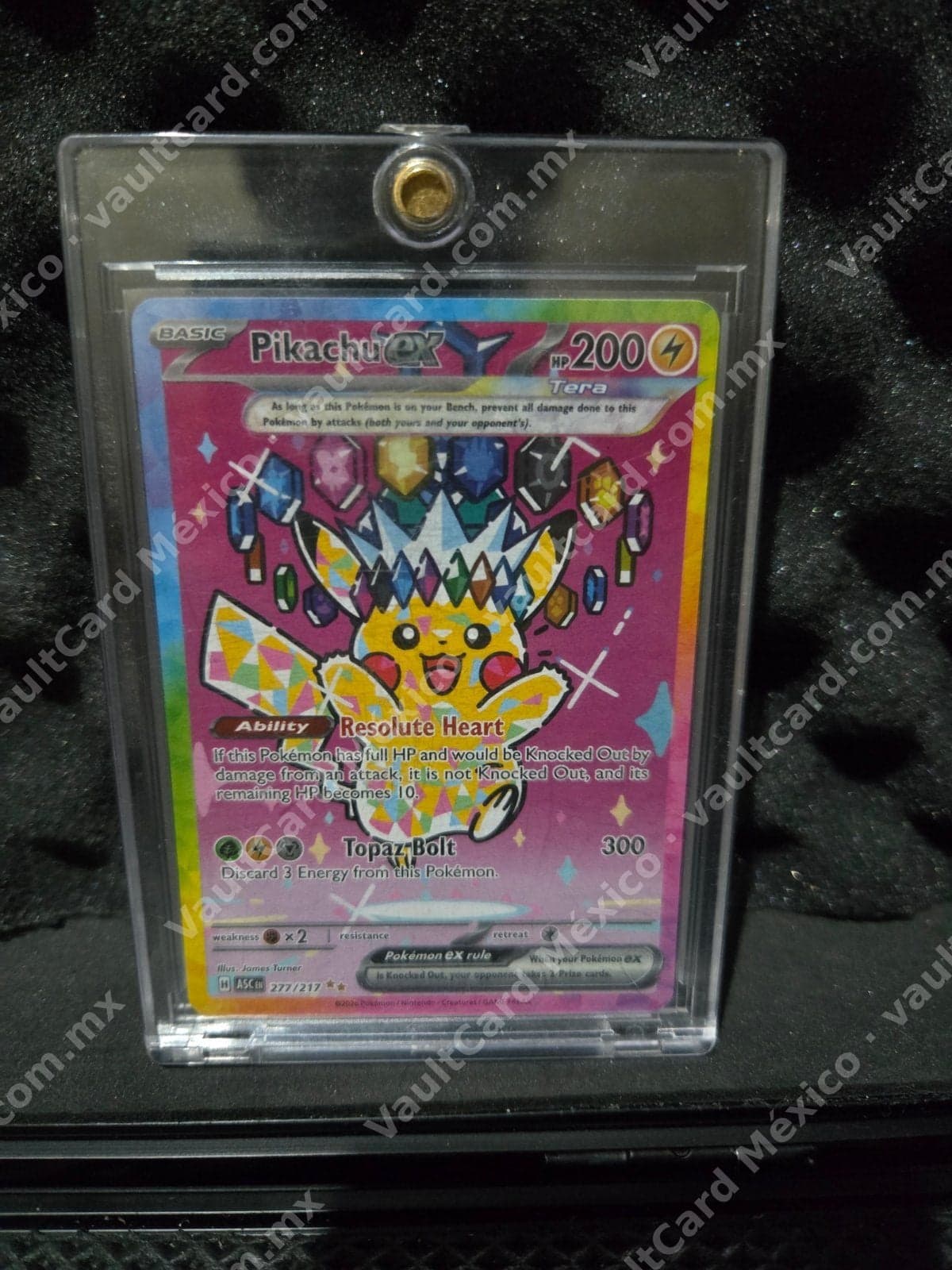 Pikachu ex 277/217 - (ASC) Inglés - Special Illustration Rare