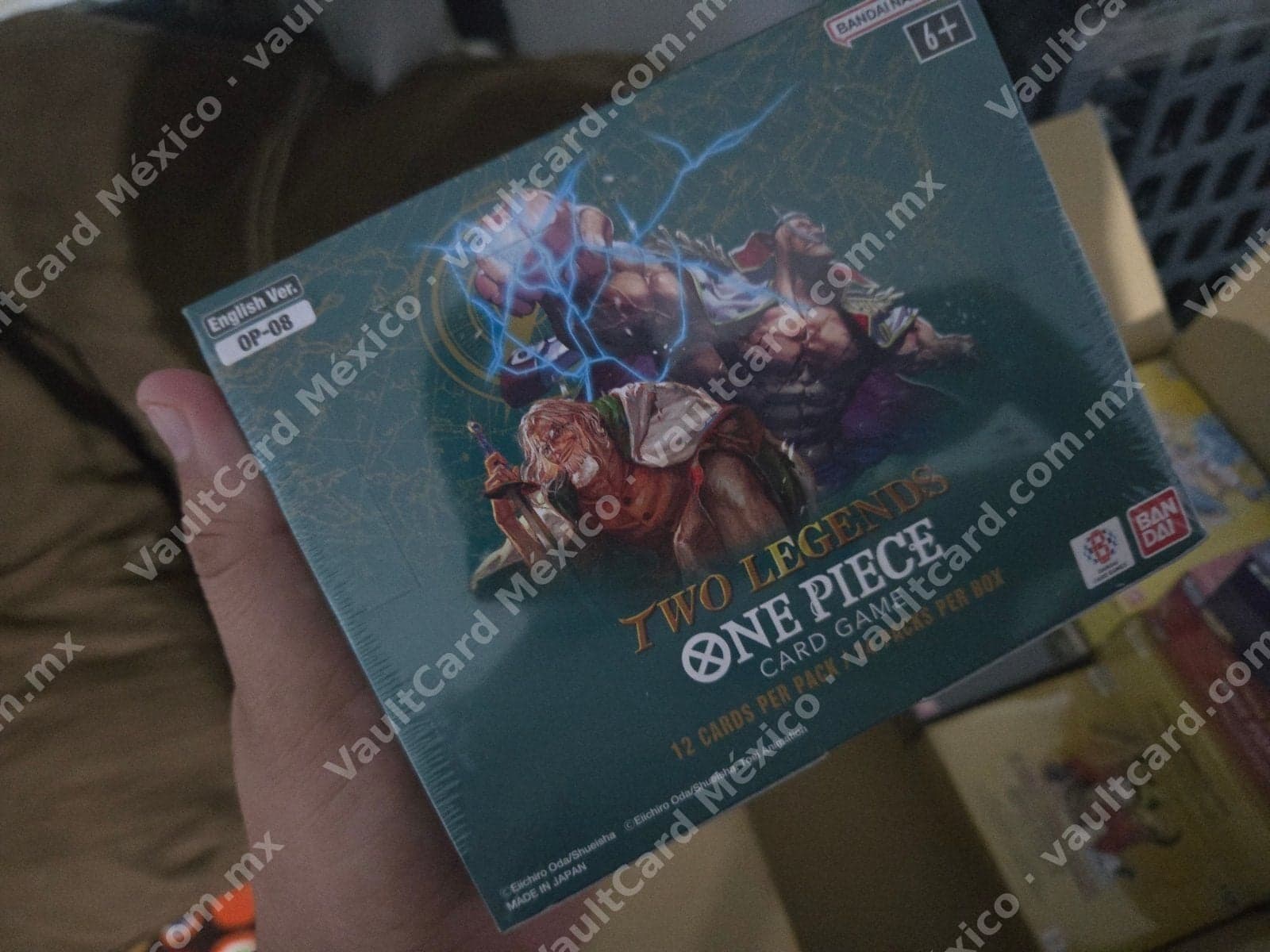 Booster Box One Piece Card Game Two Legends OP-08 Inglés Sellado (24 Packs)
