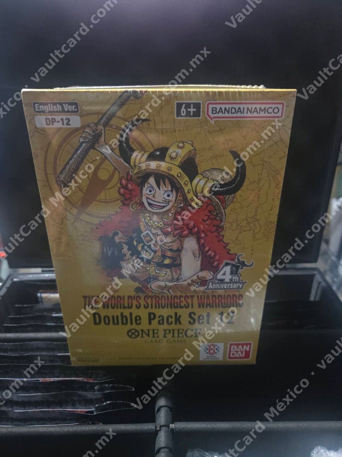 One Piece Card Game Double Pack Set 12 "The World's Strongest Warriors" DP-12 Sellado (Inglés)