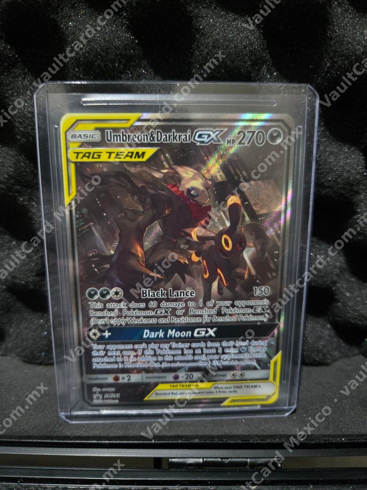 Umbreon & Darkrai GX Tag Team SM241 - Promo Inglés Full Art