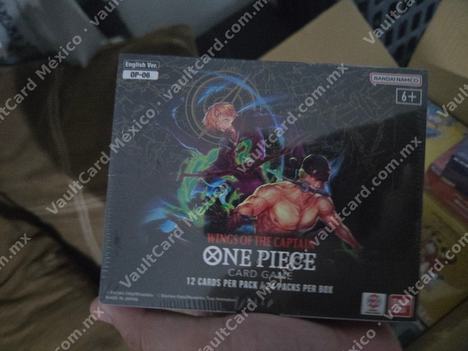 Caja Sellada Booster Box One Piece OP-06 Wings of the Captain - Inglés (24 packs)