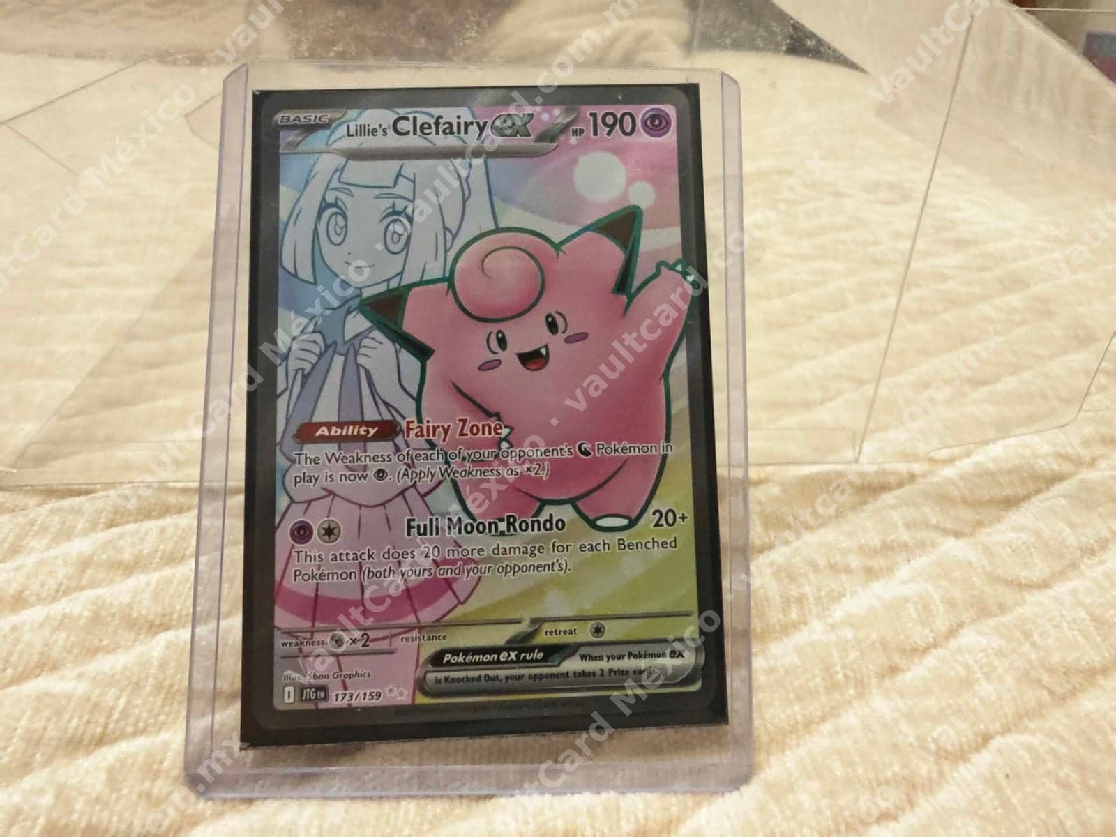 Lillie's Clefairy ex 173/159 - (JTG) Inglés Full Art