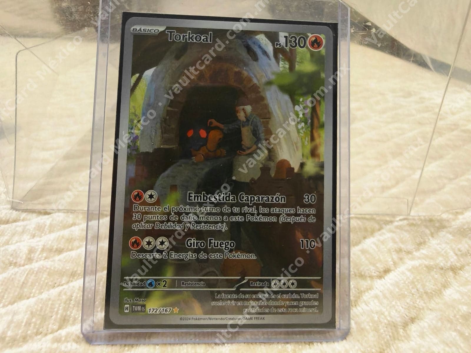 Torkoal 172/167 - TWM Español (Illustration Rare)
